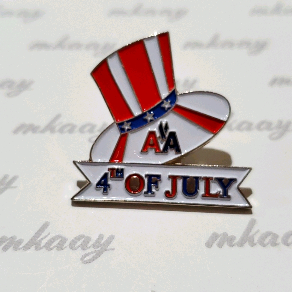 Vintage Legacy American Airlines Logo 4th Of July Red White And Blue Top Hat
